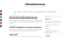 Desktop Screenshot of climatecaucus.net
